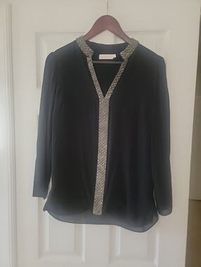 Tory Burch Womens Blouse Size Large.